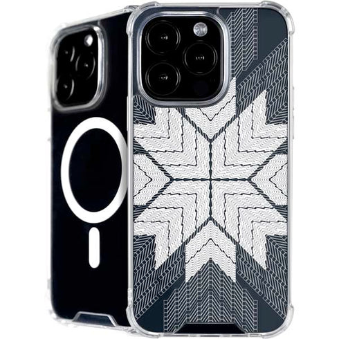 NYC Symmetric Flower iPhone 16 Pro MagSafe Case